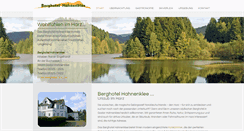 Desktop Screenshot of berghotel-harz.de